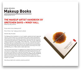 Resource Magazine – Spring 2009 The Makeup Artist Handbook by Gretchen Davis + Mindy Hall
